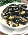 Quizz Biz Quizz . N13. Gastronomie. Moules au vin blanc, oignons, persil et crme frache. Ce sont des moules ...