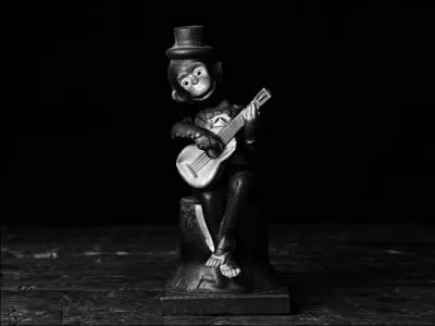 Il joue de la guitare !