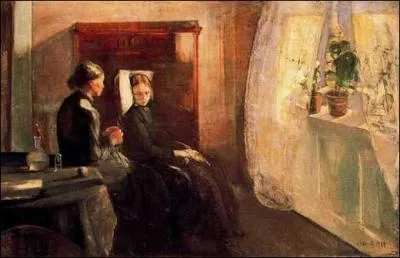 La jeune patiente  la lumire du printemps