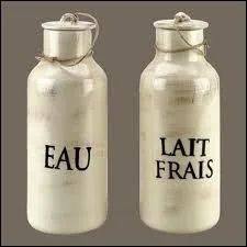 Ah qu'il est beau le dbit de lait Ah qu'il est laid le dbit de l'eau Dbit de lait si beau dbit de l'eau si laid... chante Trnet. Il y a Bobby, il y a Babe, mais qui est au dbit de l'eau ?