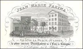 L'eau de cologne aurait t cre par le parfumeur Jean-Marie Farina, au dbut du XVIIIme sicle  Cologne, en Allemagne. Il tait ?