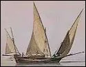 Allège d'Arles : c'était un bateau plat et ouvert. Il était :