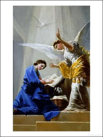 Cette Annonciation a t ralise, avec une palette restreinte mais lumineuse, par un peintre et graveur espagnol (1746-1828), artiste majeur de la priode romantique qui inspira Delacroix et Manet.