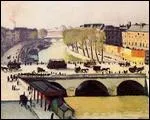 Qui a peint  Le quai St Michel et le quai des Grands Augustins  ?