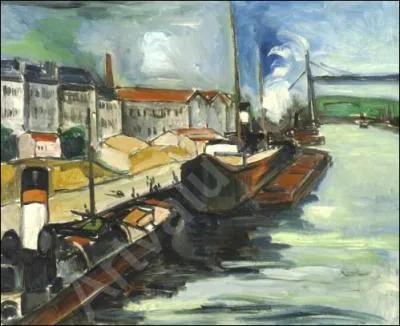 Qui a peint  Bateaux  quai  ?
