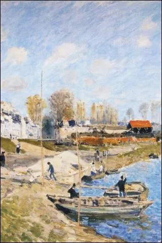 Qui a peint  Sable sur le quai, Port-Marly  ?