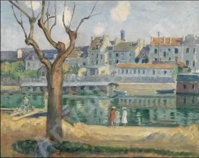 Qui a peint  Vue du quai de Pamponne  ?