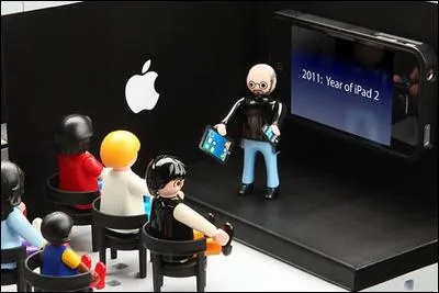 Quel grand patron amricain et pionnier de l'informatique est reprsent sur cette image ?