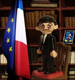 Quel prsident de la rpublique franaise est reprsent sur cette photo ?