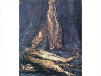 Qui a peint Nature morte avec des poissons ?