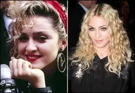 Madonna a d'abord refait sa chevelure, plus lisse et surtout blondissime, et a tendance  abuser des... ?