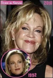 Melanie Griffiths tait aussi bien mignonne quand elle a trouv la gloire avec Working girl notamment. De qui est-elle l'pouse ?