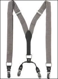 Celles qui se portent fixes au pantalon et pendantes sur les cts sont celles de ceux qui ont pour slogan...