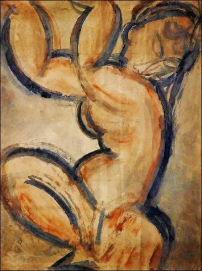 Est-ce Modigliani qui a peint Cariatide ?