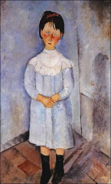 Est-ce Modigliani qui a peint Fillette en bleu ?