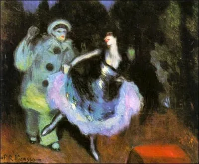 Danseuse en bleu, 1900
