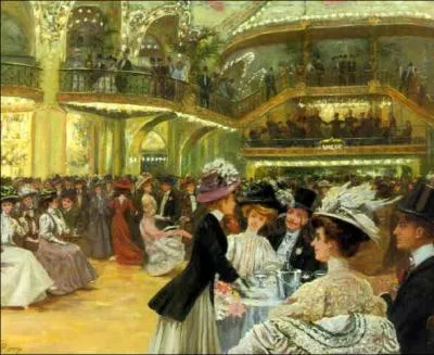 Paris, bal du Moulin Rouge