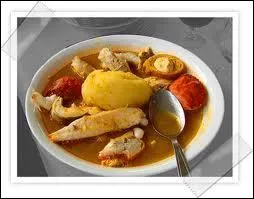 Quel est ce plat de poissons qui se dguste accompagns de crotons frotts  l'al et de sauce rouille ?