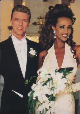 Voici le mariage de David Bowie et du mannequin somalien Iman, mariage qui dure toujours. Comment se sont-ils rencontrs ?