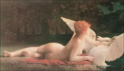 Cette Lda est l'oeuvre d'un peintre acadmique franais (1834 - 1915).