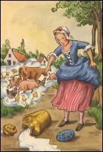 Dans quelle fable de La Fontaine retrouve-t-on ce vers : Adieu, veau, vache, cochon... ?