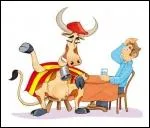 Complte cette locution : parler franais comme une vache...