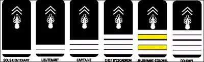 Quel est ce grade ? (le premier cusson)