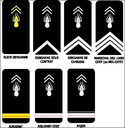 Quel est ce grade ? (le troisime cusson)