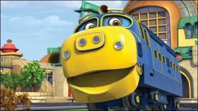 Tchou Tchou ... . . Dans le dessin anim   Chuggington  , comment s'appelle ce petit train jaune et bleu ?