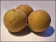 Quel est ce fruit dont la saveur trs sucre est comparable  celle du caramel ?