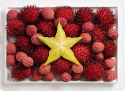 Les litchis viennent de ce pays.