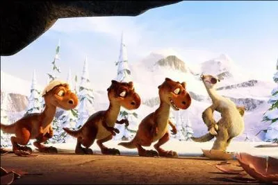 Dans quel dessin anim voit-on des bbs dinosaures ?