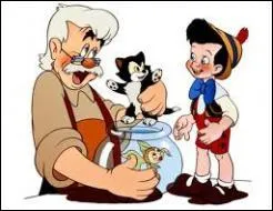 Le vieil homme vit seul avec ses 2 animaux de compagnie. Quel est le nom de son chat ?