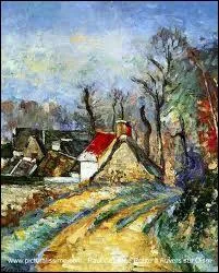 Une   Route  Auvers   peinte par :