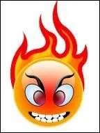 Il est ..... de colre. Remplacez les pointills :