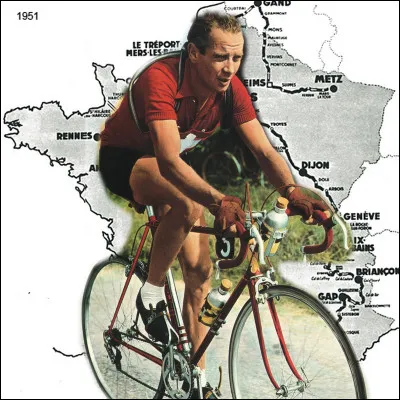 Ce suisse surnommé " Le Pédaleur de Charme " gagnera l'édition 1951 du Tour :