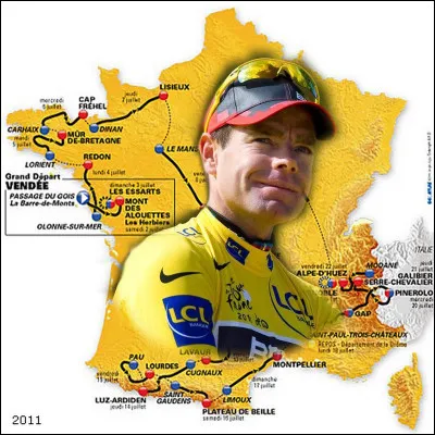 Après deux places de second , il termine en 2011 sur la plus haute marche du podium :