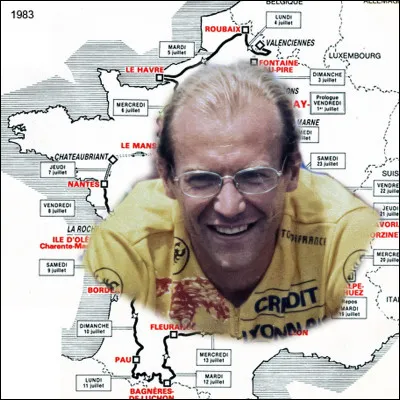 Ce grand champion français décédé en 2010 remporta deux tours de France, en 1983 et 1984 :