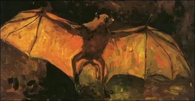  Chauve-souris, dite Le renard volant, 1855  par le plus clbre des peintres post-impressionnistes.