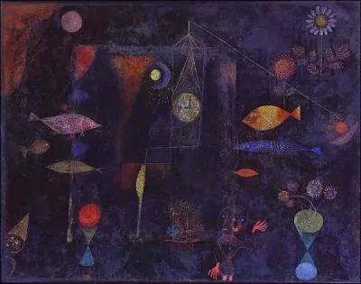 Le sortilge des poissons (1925) par un peintre amoureux de la musique. Un muse lui est ddi  Berne, conu par Renzo Piano.