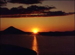 En Arctique, le soleil rapparat en :