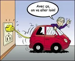 Quand a t cre la premire voiture lectrique ?