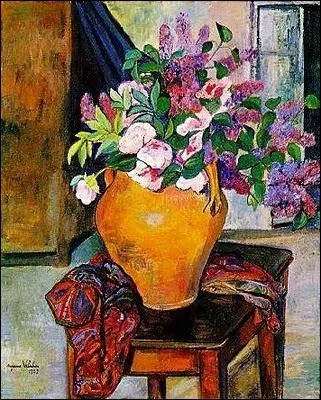 Lilas et pivoines, 1933 - par la mre de Maurice Utrillo