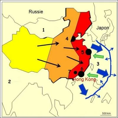 A quoi correspond la zone en rouge ?