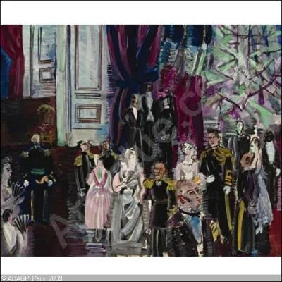 Qui a peint Le bal chez l'amiral ?