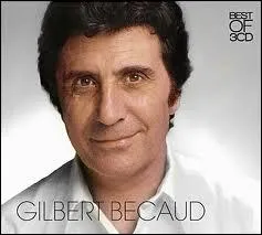 De quelle couleur est l'oiseau de Gilbert Bcaud ?