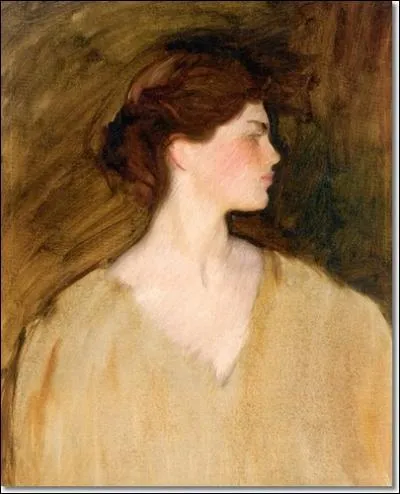 Portrait de Miss Sally Fairchild, 1887 - par le plus clbre des portraitistes amricains (1856-1925) de la Belle Epoque en Europe.
