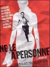 Ne le ... ...  personne