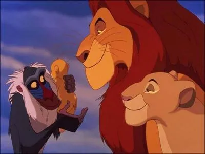 Le nom du vieux singe dans le Roi Lion ?
