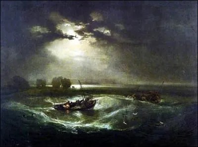 Qui a peint  Pcheurs en mer  ?